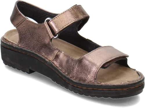 Vista 3 de Naot Sandalias de cuña Karenna para mujer Negro