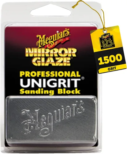 Vista 2 de Meguiar's K1000 Mirror Glaze 1000 Grit Unigrit Bloque de lijado - 1 bloque