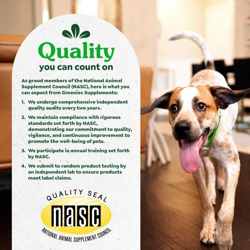 Vista 6 de Greenies Suplementos masticables calmantes para perros sabor a pollo, 7.3 oz. Contenedor de 40