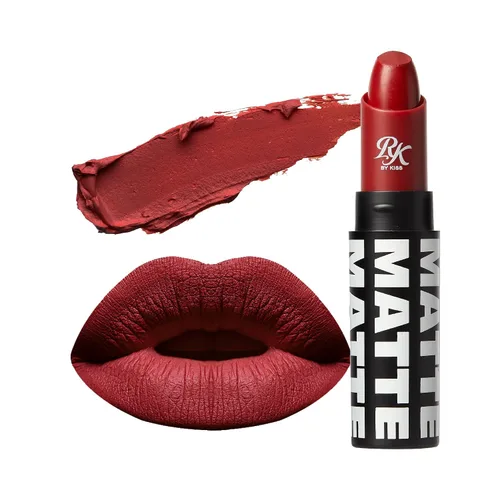 Vista 14 de Lápiz labial mate, besos de rubí, color fantasía (Aphrodite)