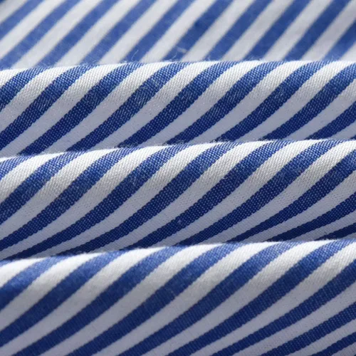 Vista 4 de Conjunto de pantalones cortos para bebés y niños, camiseta de manga corta, pantalones con tirantes y corbatín, 4 piezas