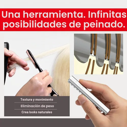 Vista 4 de Feather Cuchillas estándar para maquinilla de afeitar para peinar, paquete