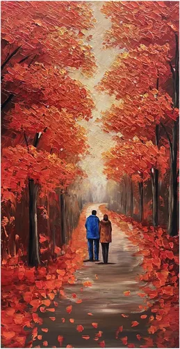 Vista 12 de Tyed Art - Pinturas al óleo de 24 x 48 pulgadas sobre lienzo, arte 100% pintado a mano, obra de arte contemporánea, obra de arte abstracta, arte