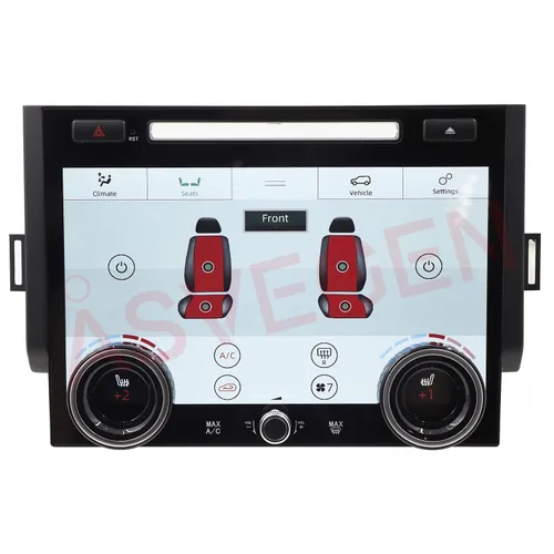 Vista 6 de Control de clima de CA de pantalla táctil LCD para Range Rover Sport L494 2013-2017 Panel de control de aire acondicionado HVAC AC de 10 pulgadas