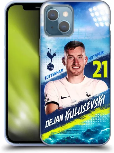 Vista 33 de Head Case Designs Officially Licensed Tottenham Hotspur F.C. Cristian Romero 2023/24 First Team Gel Case [Military Grade] Compatible with Apple