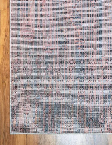 Vista 10 de Unique Loom Morocco Collection Abstract Tribal, alfombra bohemia (2 pies 2 pulgadas x 3 pies 0 rectangular, multi/azul)