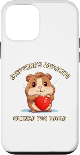 Vista 12 de iPhone 15 Funny Everyone's Favorite Guinea Pig Mom Mama Case