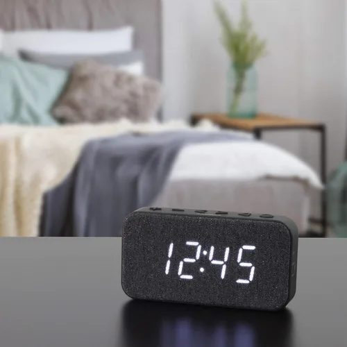 Vista 2 de Jensen JCR-229 FM Digital Dual Alarm Clock Radio