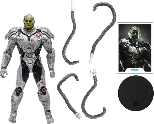 Vista 4 de McFarlane Toys - Figura de acción DC Multiverse Brainiac (Injustice 2) de 7