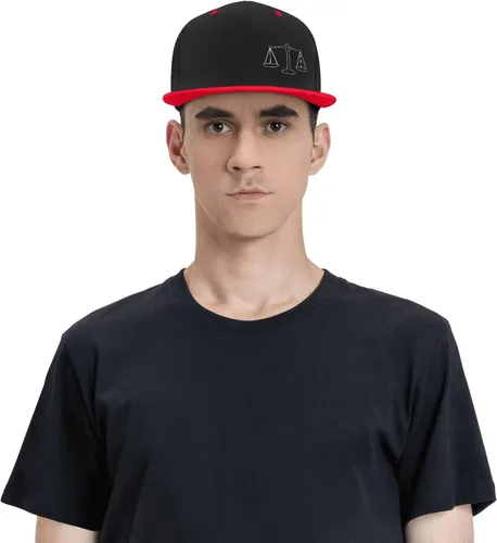 Vista 8 de Gorra de béisbol unisex con diseño de escamas de la justicia para el aire libre