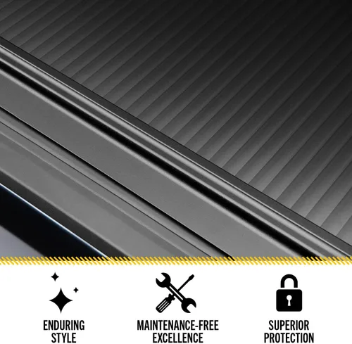 Vista 6 de Retrax 10230 ONE - Funda para cama de camión retráctil, sin rieles de acceso con bolsillo skate