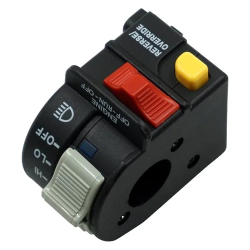Vista 4 de RAYANA Faro delantero izquierdo para manillar Hi/Lo Beam Light/Kill Switch compatible con Polaris Magnum 325 330 500 Scrambler 500 Sportsman 400 500