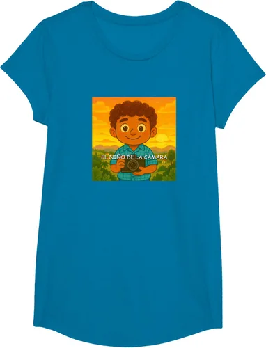 Vista 86 de Camiseta El Niño de la Cámara – Diseño Oficial del Cuento Ilustrado