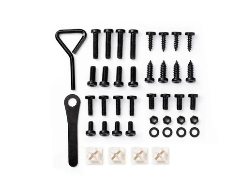 Vista 8 de Rightcar Solutions - Tornillos para matrícula de 1/4-3/4, autorroscantes, acero inoxidable.