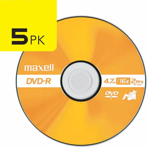 Vista 8 de Maxell 638004 4.7Gb Dvd-R 10Mm Caja de joyas