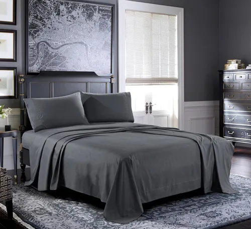 Vista 13 de Pure Bedding Juego de Sábanas Twin - Sábanas de Cama de Microfibra Ultra-Suave 1800 - Doble Cepillado - Bolsillos Profundos - Ajuste Fácil - Extra