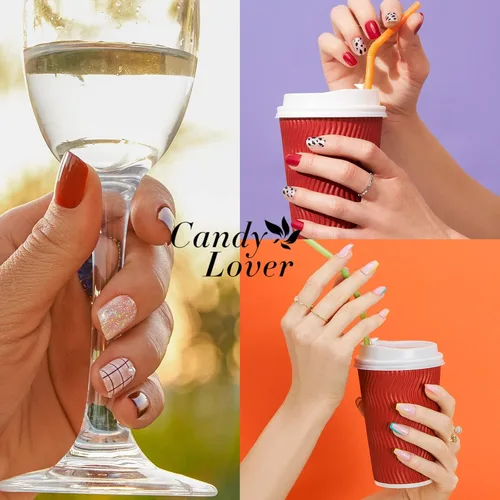 Vista 5 de Candy Lover - juego de esmaltes de gel con lámpara de 36W 035 oz de colores macarrones con capa superior mate UVLED juego de esmaltes de uñas