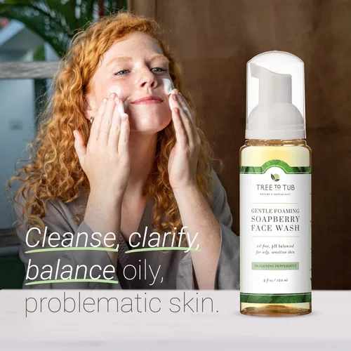 Vista 3 de Tree to Tub Hidratante facial antienvejecimiento con retinol para piel seca y sensible, lavado facial para pieles mixtas grasas, antiarrugas, ácido