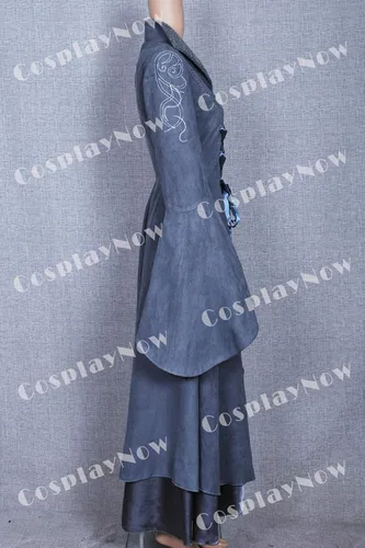 Vista 3 de CosplayNow El señor de los anillos Arwen - Disfraz de cosplay gris