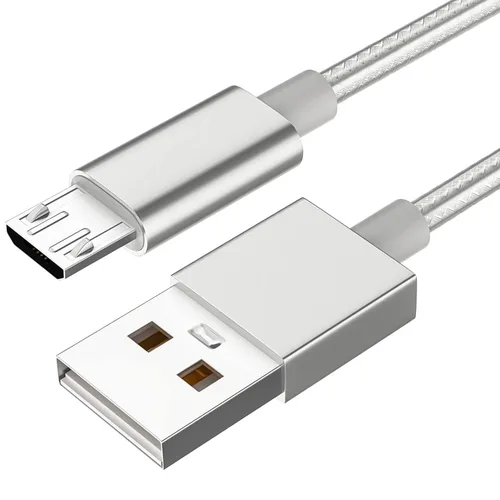 Vista 7 de Maeline Cable micro USB 2.0 A-macho a Micro B, cable de carga rápida, USB de alta velocidad, duradero, cable de carga para Android