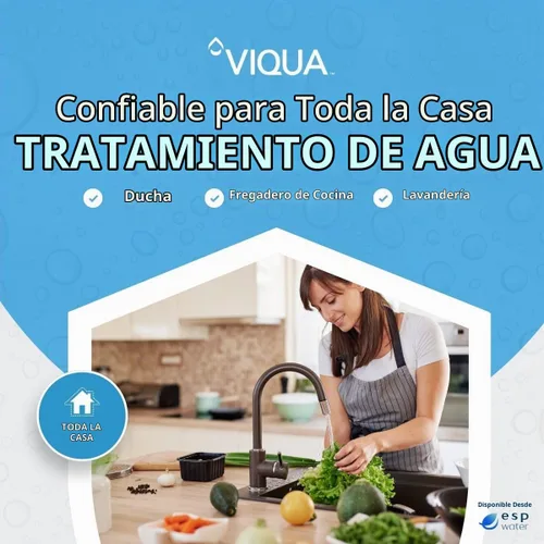 Vista 7 de VIQUA Sistema de agua ultravioleta de acero inoxidable VH200 Home - 9 GPM 35W