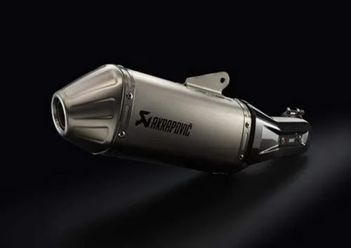 Vista 4 de Silenciador de escape deslizable línea Akrapovic KTM 390 Adventure 2020-2022 95805979000