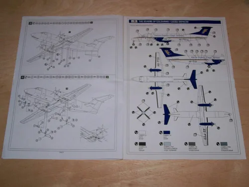 Vista 3 de Amodel 72346-1/72 Beechcraft 1900C 'Falcon Express Cargo Airlines', Kit