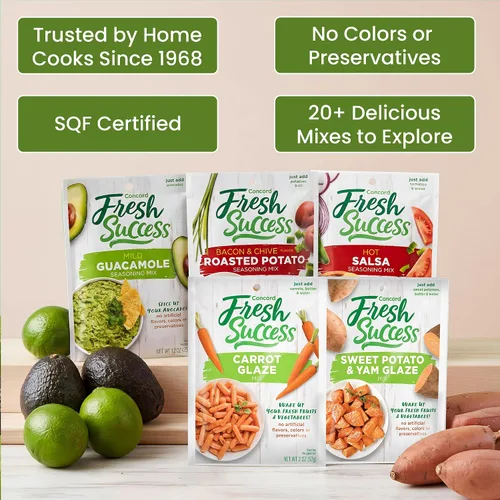 Vista 8 de Concord Foods mezcla de salsa suave, bolsas de 1.06 onzas (paquete de 18 libras)