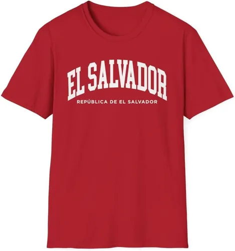 Vista 32 de El Salvador - Camiseta unisex para adulto