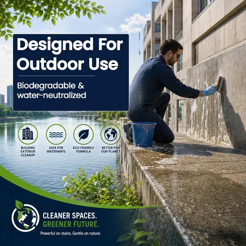 Vista 7 de Rain Guard Water Sealers VG-7301 1 gal listo para usar Vandlclean Super Graffiti Spray es un removedor de graffiti biodegradable diseñado