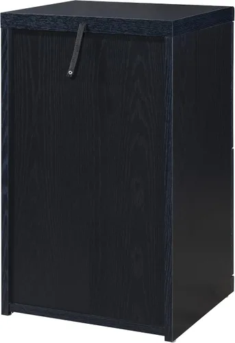 Vista 7 de OSP Home Furnishings Alpine Archivador de 2 cajones con cajón superior de bloqueo y sistema de fijación de bloqueo, vertical, negro