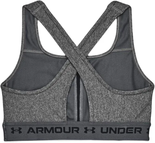 Vista 4 de Under Armour - Sujetador deportivo de medio impacto, con espalda cruzada, para mujer