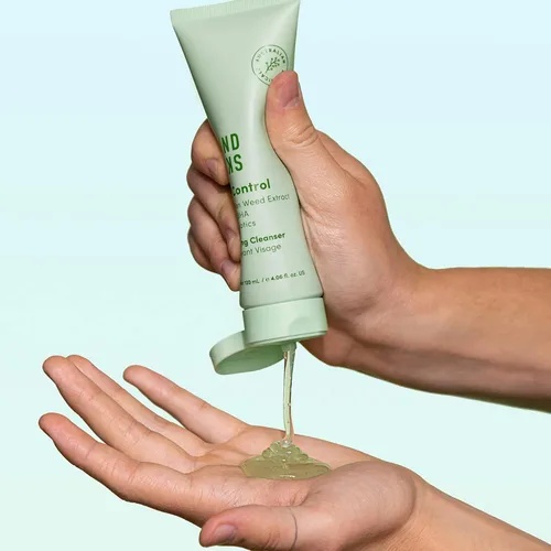 Vista 3 de Sand & Sky Lavado facial para acné con ácido salicílico, limpiador limpiador limpiador de control de aceite para piel grasa, limpiador facial