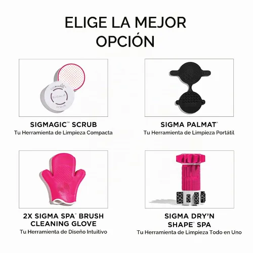 Vista 6 de Sigma Beauty Sigmagic Brushampoo - Limpiador líquido de brochas de maquillaje, solución limpiadora de brochas de maquillaje de grado profesional