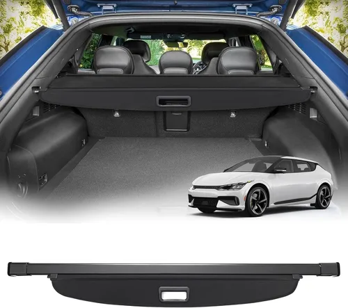 Vista 42 de Powerty - Cubierta de carga para Toyota RAV4 2013-2018, accesorios de cuero