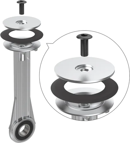Vista 4 de Kit de pistón del compresor de aire KK-4964 sin aceite para el artesano de Dewalt del cable de Porter