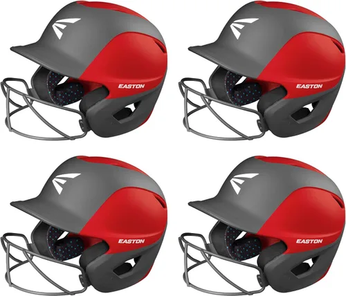 Vista 12 de Easton Casco de bateo Ghost con máscara Sóftbol de lanzamiento rápido Mate de dos tonos Múltiples estilos