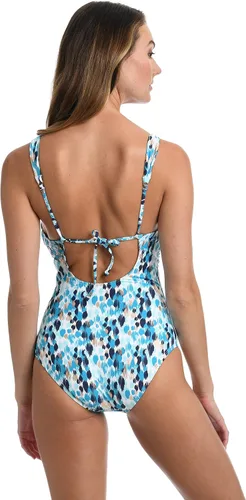 Vista 5 de La Blanca Traje de baño tankini estándar sobre el hombro para mujer