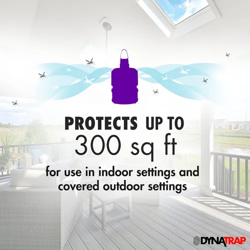 Vista 2 de Trampa para insecto y mosquito Dynatrap Ultralight