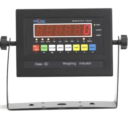 Vista 3 de SellEton SL-915-Series NTEP, báscula de banco legal para el comercio con encimera de banco de acero inoxidable y software libre, 12" x 12