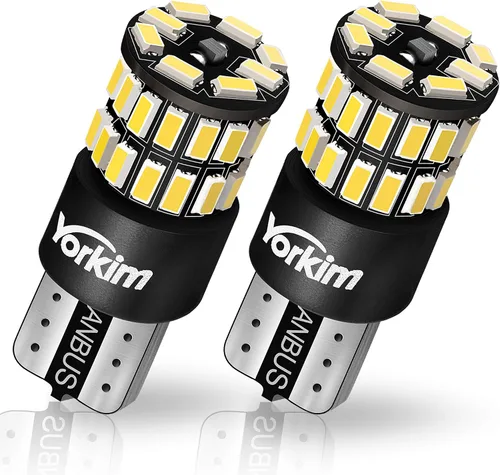 Vista 10 de Yorkim 3157 foco LED 6000K ámbar 2880 lúmenes 3156 foco LED de marcha atrás 3057 LED 4114 foco LED de día 3056 3457 foco LED de repuesto para luz