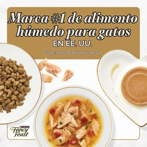 Vista 7 de Purina Fancy Feast Paté. - Comida húmeda enlatada para gatos adultos