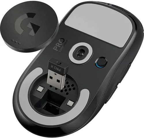 Vista 7 de Logitech G PRO X Superlight - Mouse inalámbrico para juegos, color negro (renovado)