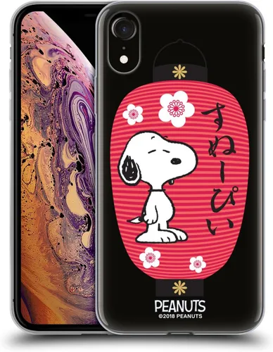 Vista 100 de Carcasa de gel para iPhone 7 Plus/iPhone 8 Plus, diseño de Snoopy Oriental de Peanuts, Badges