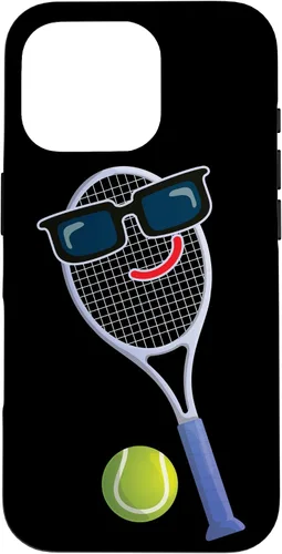 Vista 20 de Tennis Racket Tennis Ball Tennis Player Backhand Gift Case for iPhone 16
