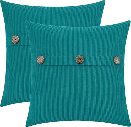 Vista 23 de HWY 50 Juego de 2 fundas de almohada de felpilla negra de 16 x 16 pulgadas