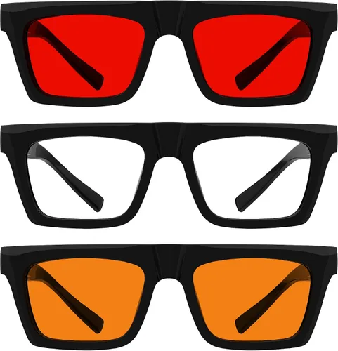 Vista 73 de Eyekepper Gafas de luz azul para hombre y mujer, paquete de 6 lentes Pilot Paquete de 6 color mezclado