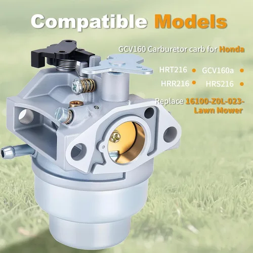 Vista 3 de Nuevo carburador GCV160 para Honda HRT216 HRR216 GCV160a HRS216 Reemplazo del motor 16100-Z0L-023 - carburador para cortacésped Honda GCV160