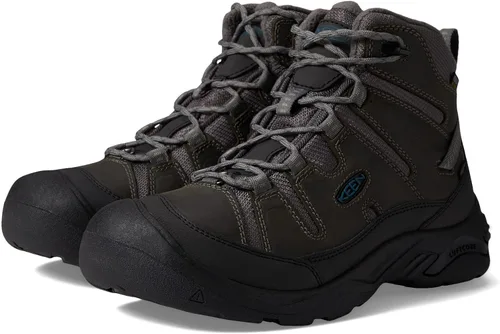 Vista 6 de KEEN Circadia Mid Polar Negro/Gris (Black/Steel Grey)