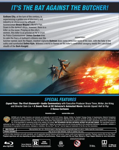 Vista 2 de DCU Batman Gotham By Gaslight (Blu-Ray)